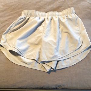 Grey Nike Dri-fit running shorts